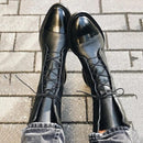 Emilia - Rutschfest Spitze Zehe Mittlere Wade Stiefel