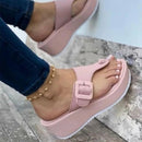 Nina - Bequeme Rutschfest Schnalle Sandalen