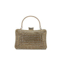 Sorina – Kleine Clutch Tasche mit geometrischem Muster