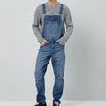 Claus - Lässiger Denim Overall mit verstellbaren Schulterriemen und Taschen