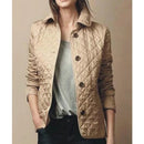 Adele - Langarmshirt Knopf Jacke Mit Taschen
