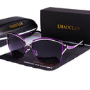 Emma – Luxuriöse polarisierte Sonnenbrille mit leichtem Entwerfen und UV Schutz