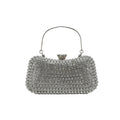Sorina – Kleine Clutch Tasche mit geometrischem Muster