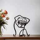 SculptPaw - Moderne abstrakte Hundeskulpturen mit elegantem Gestaltung für luxuriöse Wohnkultur