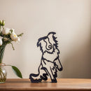 SculptPaw - Moderne abstrakte Hundeskulpturen mit elegantem Gestaltung für luxuriöse Wohnkultur