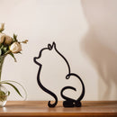 SculptPaw - Moderne abstrakte Hundeskulpturen mit elegantem Gestaltung für luxuriöse Wohnkultur