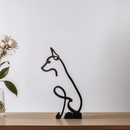 SculptPaw - Moderne abstrakte Hundeskulpturen mit elegantem Gestaltung für luxuriöse Wohnkultur