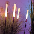 GlowStake - Moderne solarbetriebene Außenlampen mit spitzem Pfahl für einfache Installation