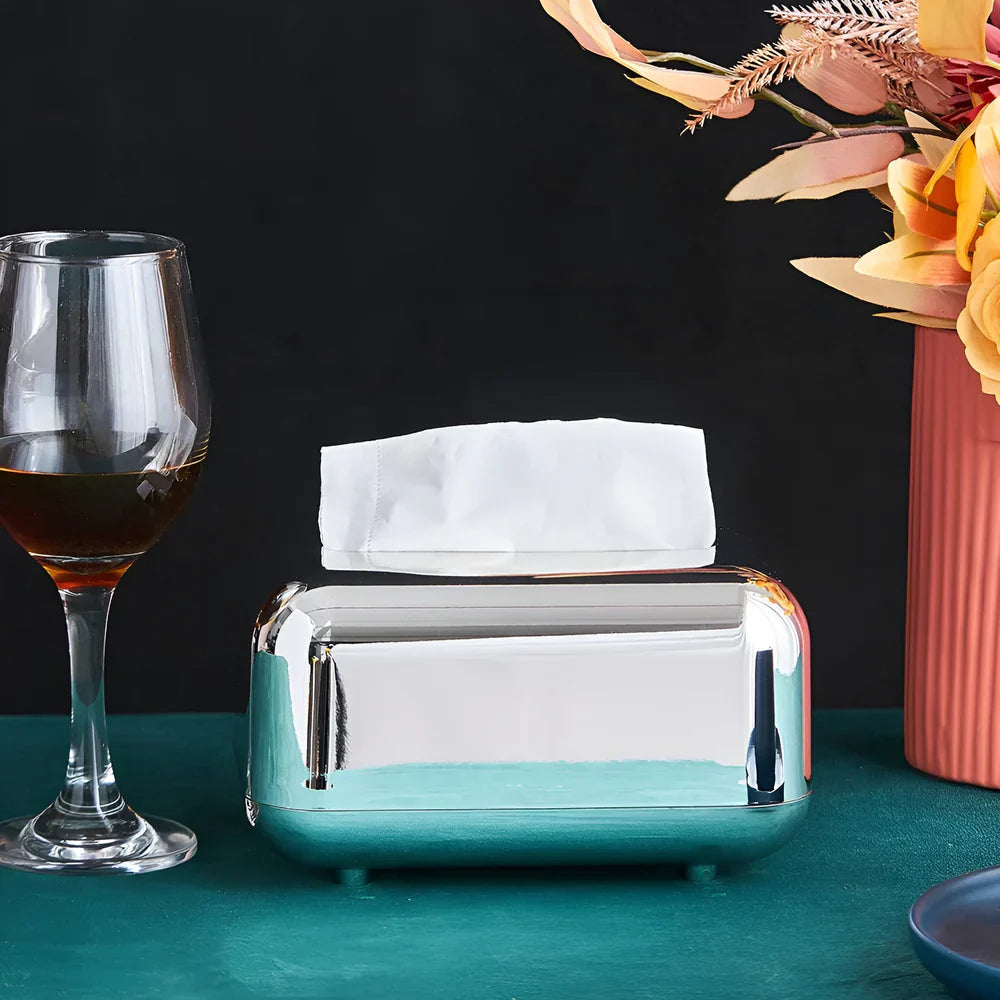 Dekorative Taschentuchbox mit funktionalem Design für jeden Raum