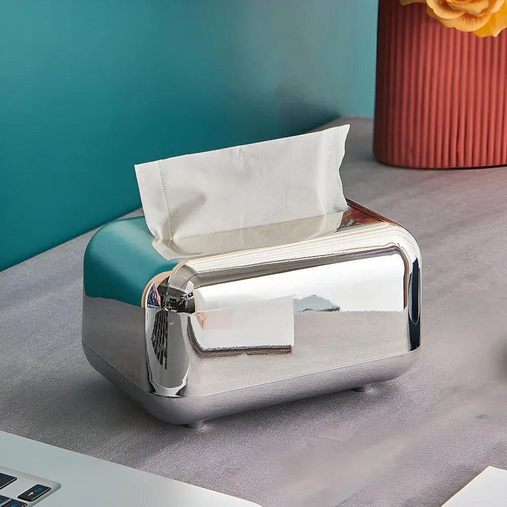 Dekorative Taschentuchbox mit funktionalem Design für jeden Raum
