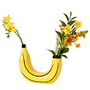 FormaBana – Dekorative Vase in Bananenform mit geschwungener Silhouette