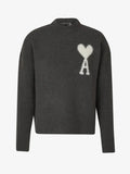 Laura - Luxuriöser Rundhalsausschnitt Herzmuster Pullover mit langen Ärmeln