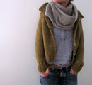 Sofia – Vintage Strickpullover Mit Hohem Kragen Und Rundhalsausschnitt