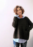 Isla – stylischer Langarmpullover Mit Taschen