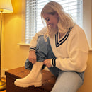 Svenja – Bequeme wasserdichte Halbstiefel mit rutschfester Sohle