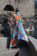 Isla - Lässiges ärmelloses Maxikleid mit Neckholder