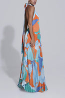 Isla - Lässiges ärmelloses Maxikleid mit Neckholder
