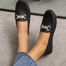 Verena - Elegante flache Schuhe mit rutschfester Sohle und Schnallen Gestaltung
