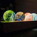 StellarGlow - Einzigartig Dekoration Glas Kugel  Night Light