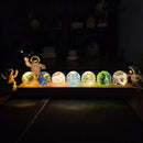 StellarGlow - Einzigartig Dekoration Glas Kugel  Night Light