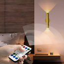 GlowSense – Moderne LED Wandleuchte mit Bewegungsmelder und Fernbedienung