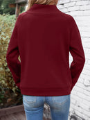Lena - Warmer Langärmeliger Rollkragenpullover Mit Schaltflächen