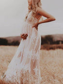 Luna - Bequemes Armelloses Maxikleid