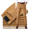 Alwin - Bequeme Schlanke Passform Hose mit geradem Bein und mehreren Taschen