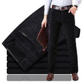 Alwin - Bequeme Schlanke Passform Hose mit geradem Bein und mehreren Taschen