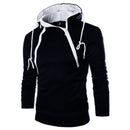 Henry - Reißverschluss Kapuzenpulli mit langen Ärmeln und seitlichem Reißverschluss für Komfort und Stil