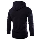 Henry - Reißverschluss Kapuzenpulli mit langen Ärmeln und seitlichem Reißverschluss für Komfort und Stil