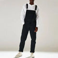 Anton - Lässige Jumpsuits aus Denim mit verstellbaren Trägern und Taschen