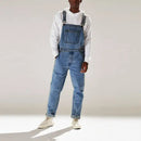 Anton - Lässige Jumpsuits aus Denim mit verstellbaren Trägern und Taschen
