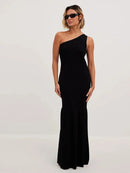 Stella - Elegantes Armelloses Maxikleid