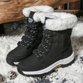 Nina - Langlebige Rutschfest Mittlere Wade Vlies Schneestiefel