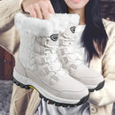 Nina - Langlebige Rutschfest Mittlere Wade Vlies Schneestiefel