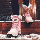 Nina - Langlebige Rutschfest Mittlere Wade Vlies Schneestiefel