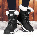 Nina - Langlebige Rutschfest Mittlere Wade Vlies Schneestiefel