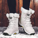 Nina - Langlebige Rutschfest Mittlere Wade Vlies Schneestiefel