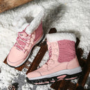 Nina - Langlebige Rutschfest Mittlere Wade Vlies Schneestiefel