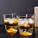 FujiCraft – Handgeschliffenes Whiskyglas-Set mit geformtem Bergfuß Entwerfen