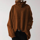 Talia - Langärmelig Lose Pullover Mit Taschen