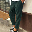 Yann - Bequeme locker sitzende Hose mit geradem Bein und Taschen