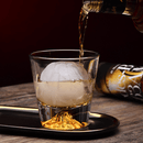 FujiCraft – Handgeschliffenes Whiskyglas-Set mit geformtem Bergfuß Entwerfen