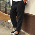 Yann - Bequeme locker sitzende Hose mit geradem Bein und Taschen