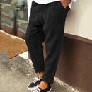 Yann - Bequeme locker sitzende Hose mit geradem Bein und Taschen