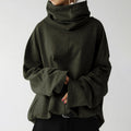 Talia - Langärmelig Lose Pullover Mit Taschen