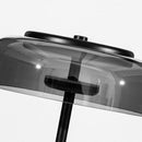 Dekorative Tischlampe aus nordischem Glas für den Nachttisch