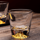FujiCraft – Handgeschliffenes Whiskyglas-Set mit geformtem Bergfuß Entwerfen