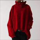 Talia - Langärmelig Lose Pullover Mit Taschen